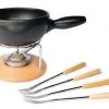 Stöckli Käsefondue-Set Säntis 6 Teile, Hellbraun/Schwarz - Fondue Set -Küchengrill Verkäufe 2024 1046104 1 7