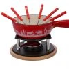 Rotel Käsefondue-Set F0510 9 Teile, Rot/Weiss - Fondue Set -Küchengrill Verkäufe 2024 1166264 1 7