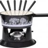 Kadastar Käsefondue-Set Bergchilbi G22 10 Teile, Schwarz - Fondue Set -Küchengrill Verkäufe 2024 1433207 1 7