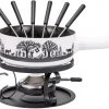 Kadastar Käsefondue-Set Bergchilbi E22 9 Teile, Schwarz/Weiss - Fondue Set -Küchengrill Verkäufe 2024 1433208 1 7