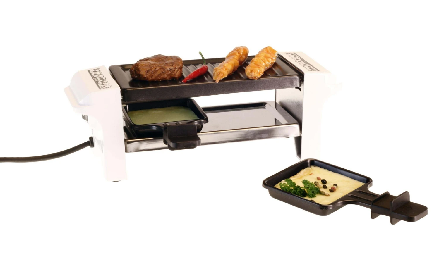 Nouvel Racletteofen Scherenschnitt Weiss 2 Personen - Raclette-Grills 3 Nouvel Racletteofen Scherenschnitt Weiss 2 Personen - Raclette-Grills