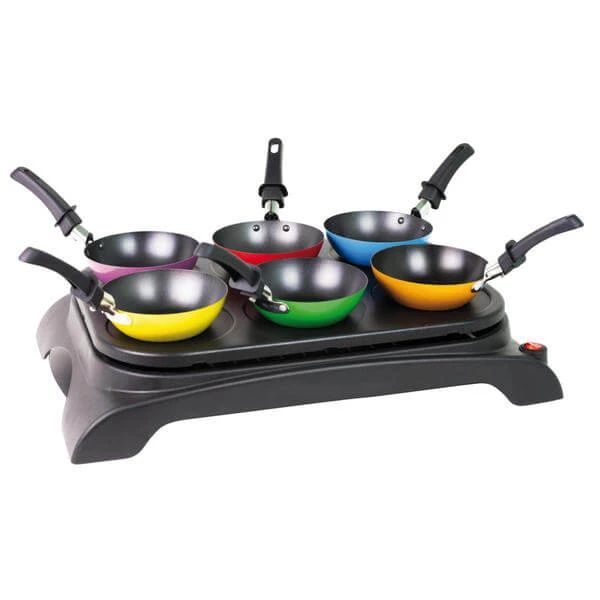 Ohmex OHM-PRT-3444POT - Raclette-Grills 3 Ohmex OHM-PRT-3444POT - Raclette-Grills