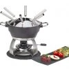 Nouvel Fleischfondue-Set Chelsea 9 Teile, Anthrazit/Silber - Fondue Set -Küchengrill Verkäufe 2024 373095 1 7