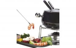Nouvel Fleischfondue-Set Noir 9 Teile, Schwarz/Silber - Fondue Set -Küchengrill Verkäufe 2024 373097 3 3