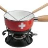 Nouvel Käsefondue-Set CH-Kreuz 5 Teile, Rot/Weiss - Fondue Set -Küchengrill Verkäufe 2024 932912 1 5