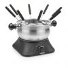 Tristar Fleischfondue-Set FO-1109 10 Teile, Edelstahl/Schwarz - Fondue Set